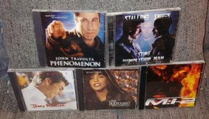 Movie Soundtrack Music CD Lot of 8 Grosse Desparado Metal Sting Jerry Bodyguard - Picture 1 of 7