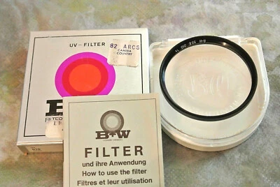 B+W Schneider 55E 55 mm UV-haze filter 010 Made in Germany NOS for Leica Contax - Image 1 of 4