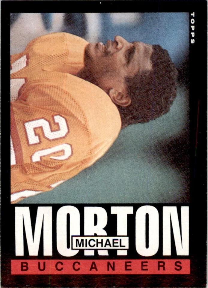 1985 TOPPS MICHAEL MORTON. TAMPA BAY BUCCANEERS #174 - Image 1 of 2