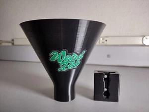 Weird Fab Funnel Holder, Oil Filter Drain/Drip Rack, Detachable Wall Mount, USA - Picture 1 of 11