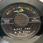 B.B. King Night Owl Tired Of Your Jive 45" Nm-/Ex Abc Paramount 10675 Blue Rock