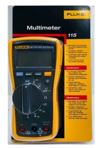 New Fluke 115 Digital True RMS Multimeter With Test Probe - Picture 1 of 1