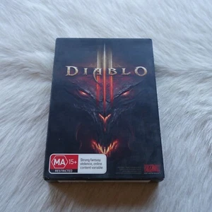 DIABLO 3 PC Game Blizzard Fantasy Hack n Slash Dungeon Crawler Game BIG BOX Game - Picture 1 of 7