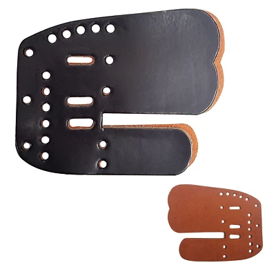 SAS Elite Aluminum Suede and Leather Finger Tab Repalcement - Small/Medium/Large - Image 1 of 2