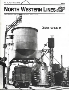 North Western Lines Winter 1990 Cedar Rapids Iowa C&NW Stock Car Business Car - Picture 1 of 6