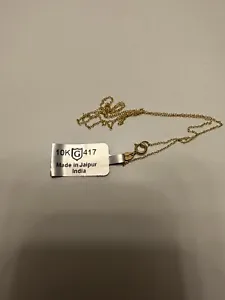10K Gold Chain Necklace  - Picture 1 of 5
