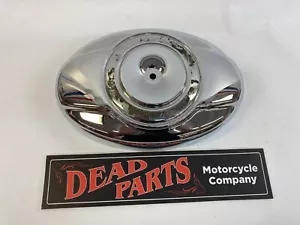 Harley Twin Cam fuel injected chrome nice air cleaner filter cover Look - Picture 1 of 2