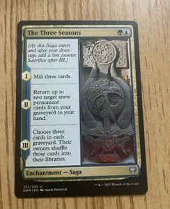 The Three Seasons - Casi Nuevo - Magic the Gathering Kaldheim - Magic the Gathering - Imagen 1 de 1