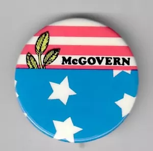 George McGovern 1972 Campaña Presidencial Botón 1 3/4" Violonchelo - Imagen 1 de 1