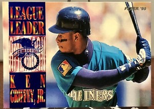 ⚾️ INSERTS ⚾️ 1995 FLEER League Leaders, Complete Set 10 ct, includes Griffey Jr