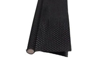 Awning Rail Piping 6mm Double Flap Black + PVC Core Keder Camping/Tent - Picture 1 of 1