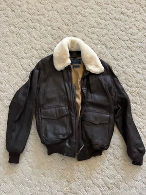 Bills Khakis leather jacket never worn size large  - Image 1 of 4