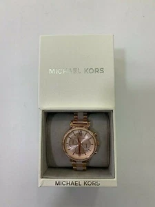 OROLOGIO MICHAEL KORS CRONOGRAFO REF. MK6560 -NUOVO- ACCIAIO ROSE' --ORIGINALE-- - Foto 1 di 4