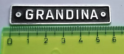 Weltmeister Grandina Emblem Logo Schriftzug Für Akkordeon ORIGINAL  /P12/6 • 8.99€