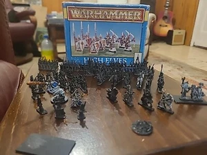Warmaster High Elf Warhost Starter Army Plus Extras Characters Oop - Picture 1 of 7