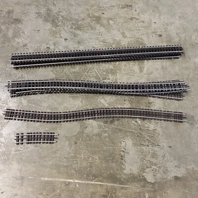 O Gauge Phantom Tinplate Curved 36” Long Sectional Track 10pc EX Custom - Image 1 of 4