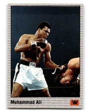 1991 MUHAMMAD ALI AW SPORTS BOXING CARD #1 VERY NICE CARD NM OR BETTER