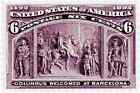 Archival Quality Print of US Stamp #235 "Columbus Welcomed at Barcelona"