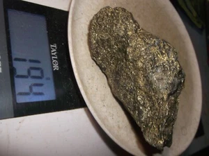 mineral de cobre de plata de oro, muestras de 194 gramos, más de alta calidad. - Imagen 1 de 8