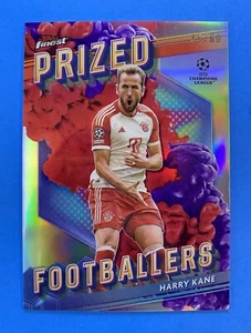 Harry Kane - 2023-24 Topps UEFA Finest Purple Red Prized Footballer Fusion /60 - Picture 1 of 1