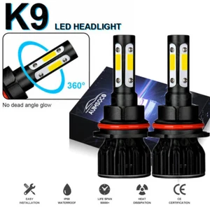 For 2005-2010 Chevrolet Cobalt White 9007 HB5 LED Headlight High/Low Beam Bulbs - Bild 1 von 10