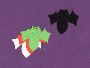 FLEDERMAUS HAPPY Halloween Stanzformen Sammelalbum Karten - Bild 1 von 1