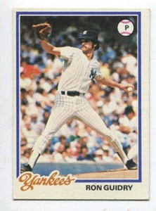 1978 Topps #135 Ron Guidry New York Yankees - Imagen 1 de 1