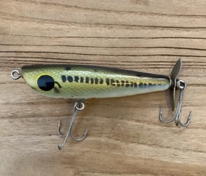 Vintage Dalton Special Wood Fishing Lure Top Water 3 1/2” Prop Tail Crankbait - Picture 1 of 8