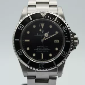 ROLEX SEA DWELLER HERREN UHR 40MM 16660 STAHL TOP ZUSTAND MIT SERVICE - Bild 1 von 9