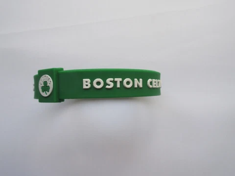 Basketball Team BOSTON CELTICS   Bracelet Silicone Wristband Rubber Hand Ring Cover