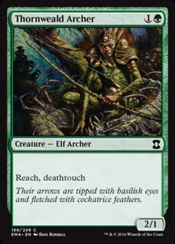 x1 Thornweald Archer - Eternal Masters - NM - MTG - Image 1 of 1