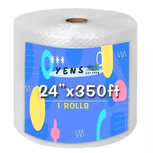 Fan3/16"x 24"Small Bubbles Packing Roll Perforated 350ft bubble Mailing/Shipping - Picture 1 of 1