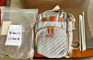 Baby Diaper Bag Backpack with Changing Station - Waterproof, Large for Boy, Girl - Picture 1 of 7