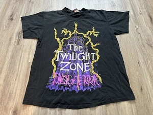 Vintage 90s Disneyland Disney Designs Twilight Zone Tower Of Terror T-Shirt USA - Picture 1 of 16