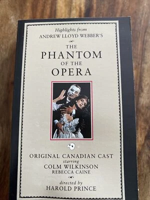 The Phantom of the Opera 1990 Original Soundtrack Audio Cassette Tape  - Image 1 of 4