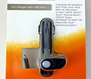 NEW AT&T CELL PHONE CAR CHARGER MICRO USB HP LG Motorola Nokia Samsung MPN 75369 - Picture 1 of 10