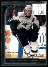 1999-00 Upper Deck Ovation Lead Performers Mike Modano Dallas Stars #LP1