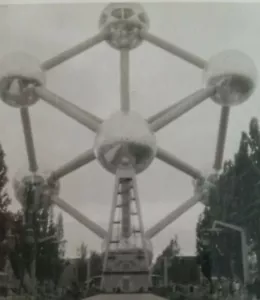 Exposition Brussels, Belgium Vintage 1958 Photo - Picture 1 of 4