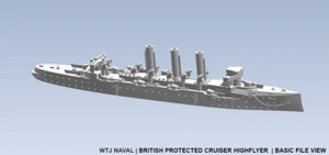1:1250 HMS Highflyer - Picture 1 of 1
