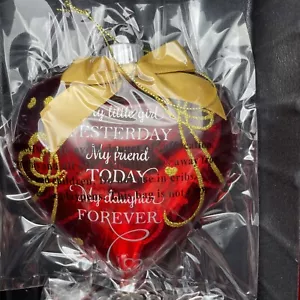Danbury Mint My Daughter Forever Illuminated Keepsake Ornament - Picture 1 of 9