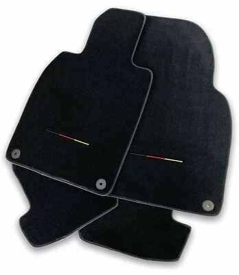 Alfombrillas para Audi A1 2019-2022 LHD alfombra negra bandera de Alemania marca AutoWin Foto 1 de 4