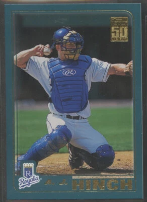 2001 Topps Traded #157 A.J. Hinch Kansas City Royals - Image 1 of 2
