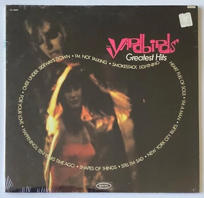 YARDBIRDS~GREATEST HITS~Clapton/Beck/Page *SEALED* Orig 1967 PSYCH BLUES MONO LP - Image 1 of 4