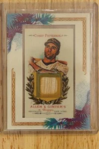 2007 Topps Allen & Ginters Framed Mini Relics Corey Patterson AGR-CP Baseball - Picture 1 of 2