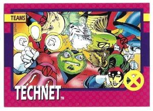 Technet Uncanny X-Men #80 Impel 1992 Trading Card Marvel Universe Single - Picture 1 of 2