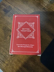 Better Together - Couples Conversation Starters for Relationships ~ 100 Prompts - Picture 1 of 3