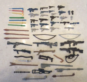 57 Vintage Star Wars Weapons Figures REPROS FOR VINTAGE FIGURES - Picture 1 of 1