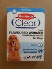 Bob Martin Clear Clear Flavoured Wormer  3in1 2 Tablets  For Dogs