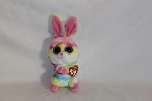 Ty Beanie Boos - Lollipop rabbit - bnwt - Birthday November 14th - Easter Bunny - Picture 1 of 4