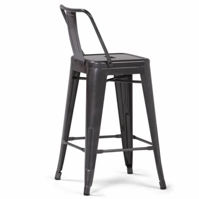 Rayne Metal 24 inch Counter Height Stool (Set of 2) - Image 1 of 4